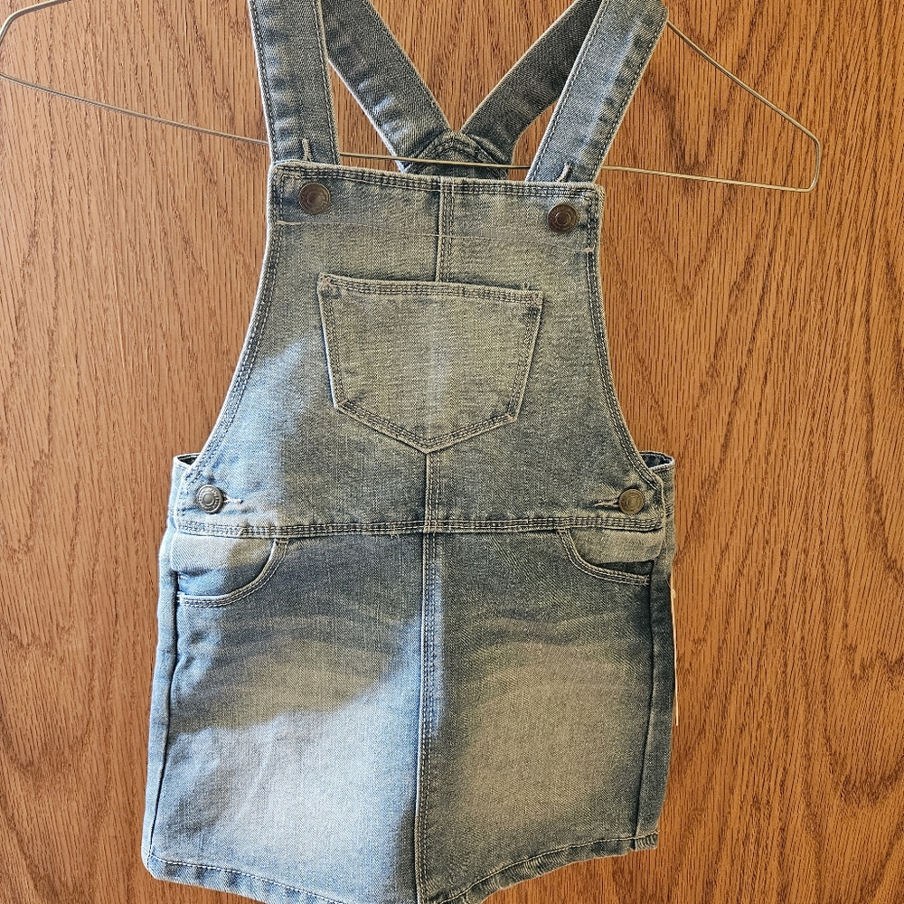 Jumping Beans Blue Casual Denim Overalls